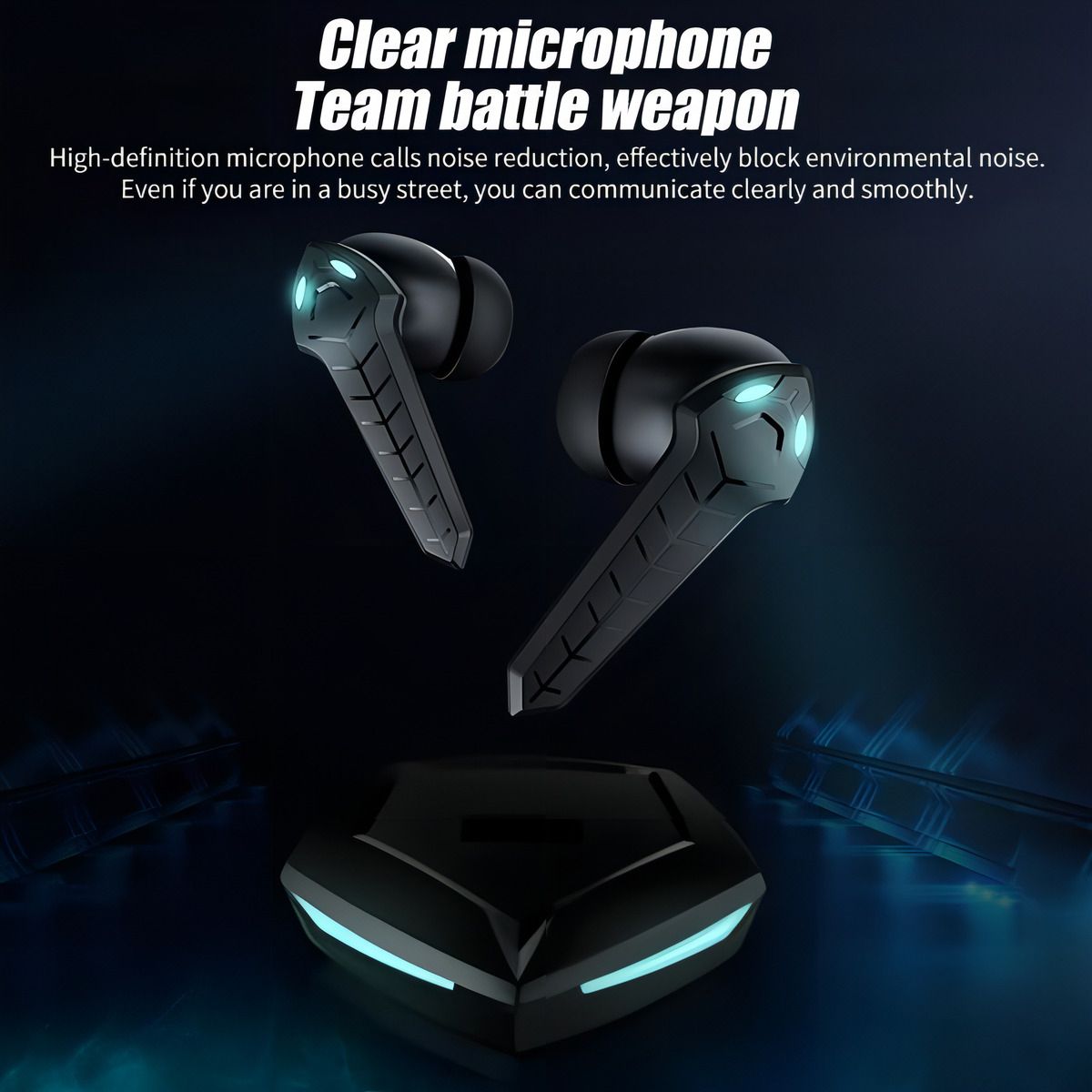GENERICO - Audífonos In-ear Inalámbricos U10 Buds Gamer Bluetooth 5.1 Color Negro - 240142