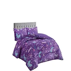 GENERICO - COBERTOR DE INVIERNO PLUSH 2 PLAZAS 230X250CM LILA