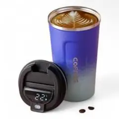 MOVI - VASO TERMICO PARA FRIO Y CALIENTE CON PANATLLA LED DE TEMPERATURA.