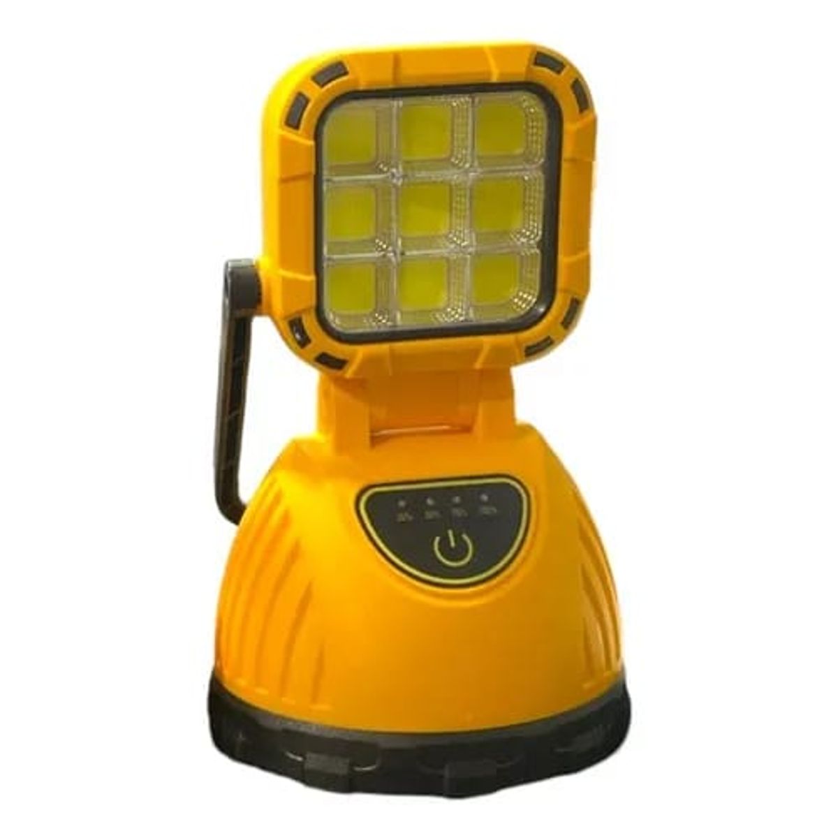 GENERICO - Linterna Camping Carga Solar Y Usb Led Recargable Blanco