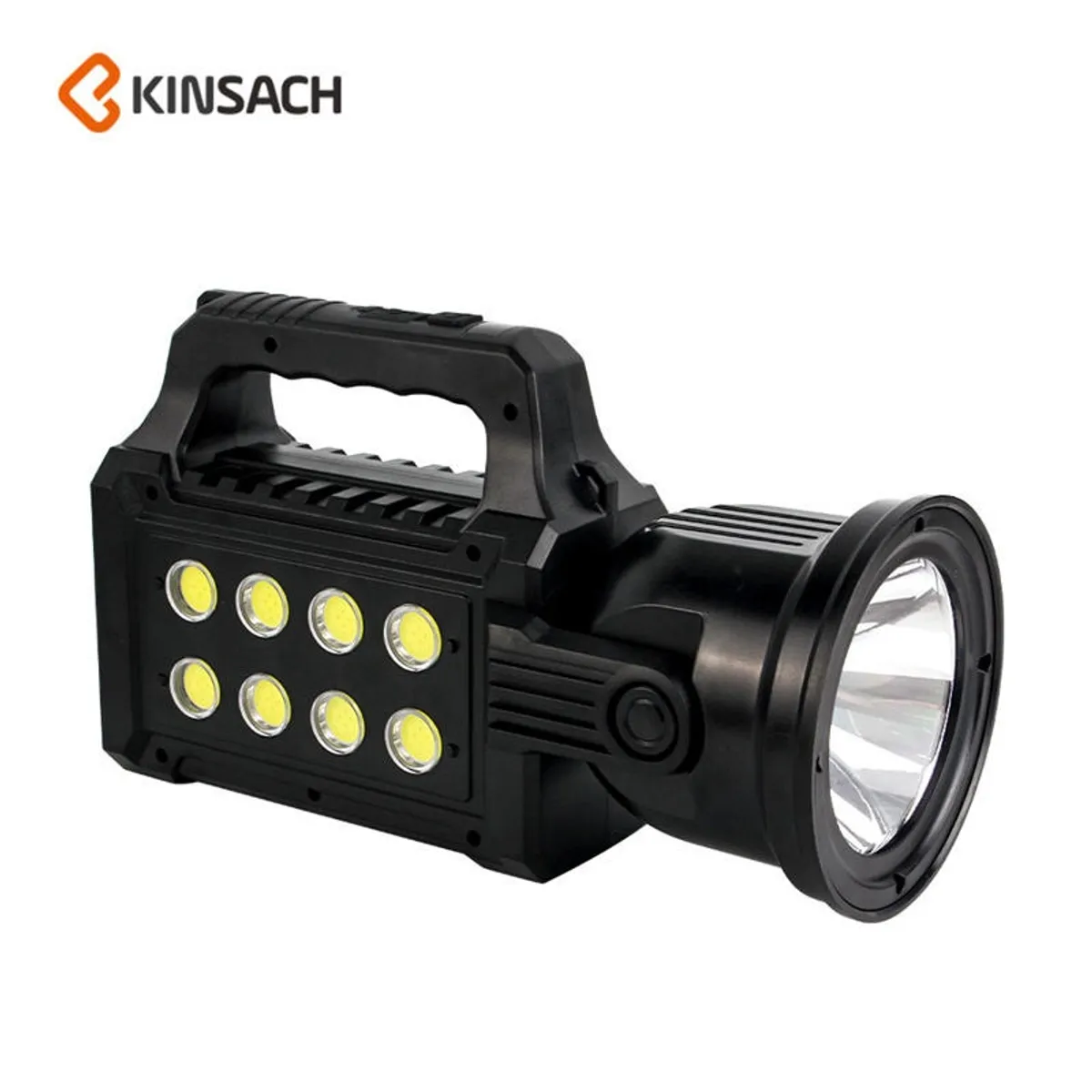 GENERICO - Linterna Táctica Maka Led Solar 1000m Recargable Carga USB Camping