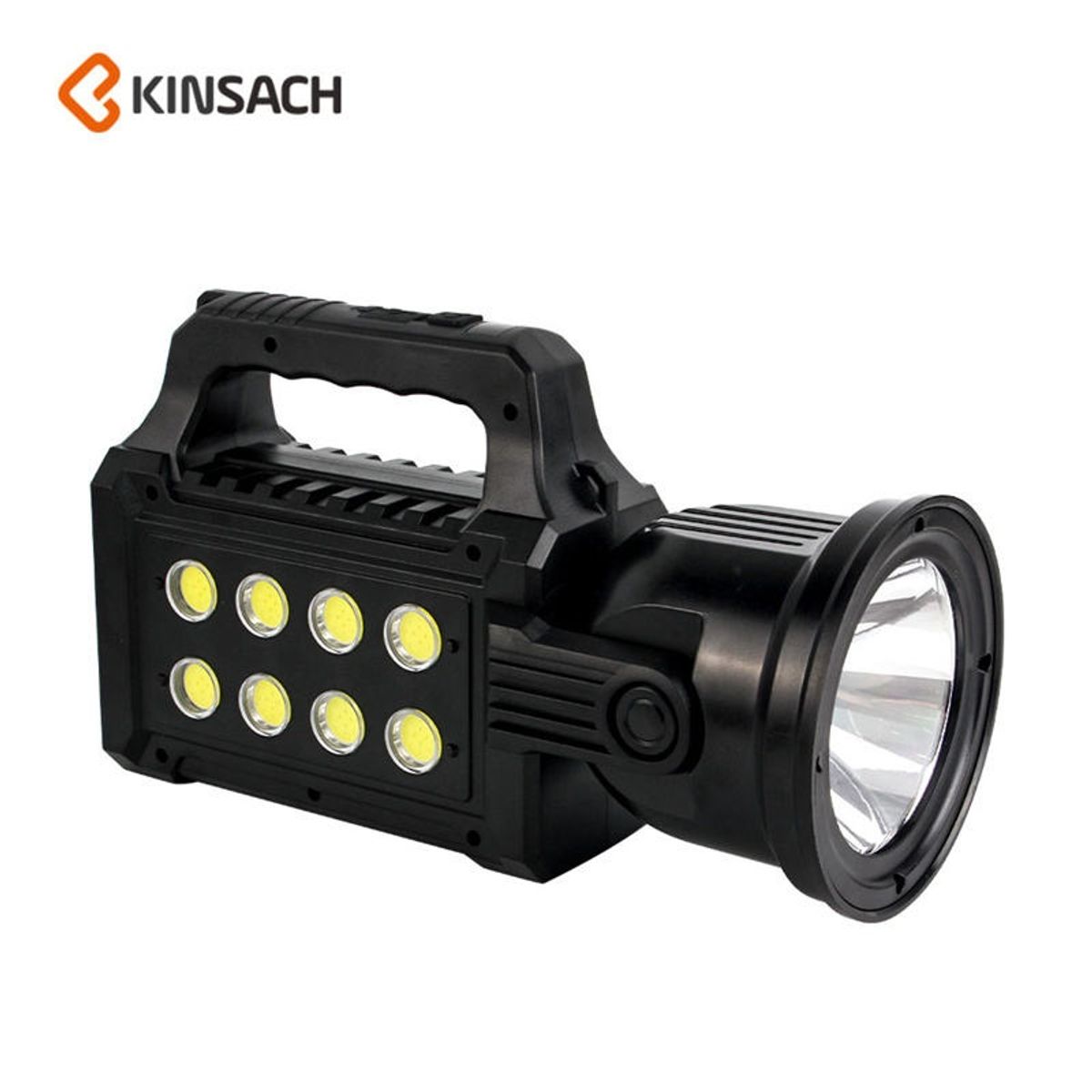 GENERICO - Linterna Táctica Maka Led Solar 1000m Recargable Carga USB Camping