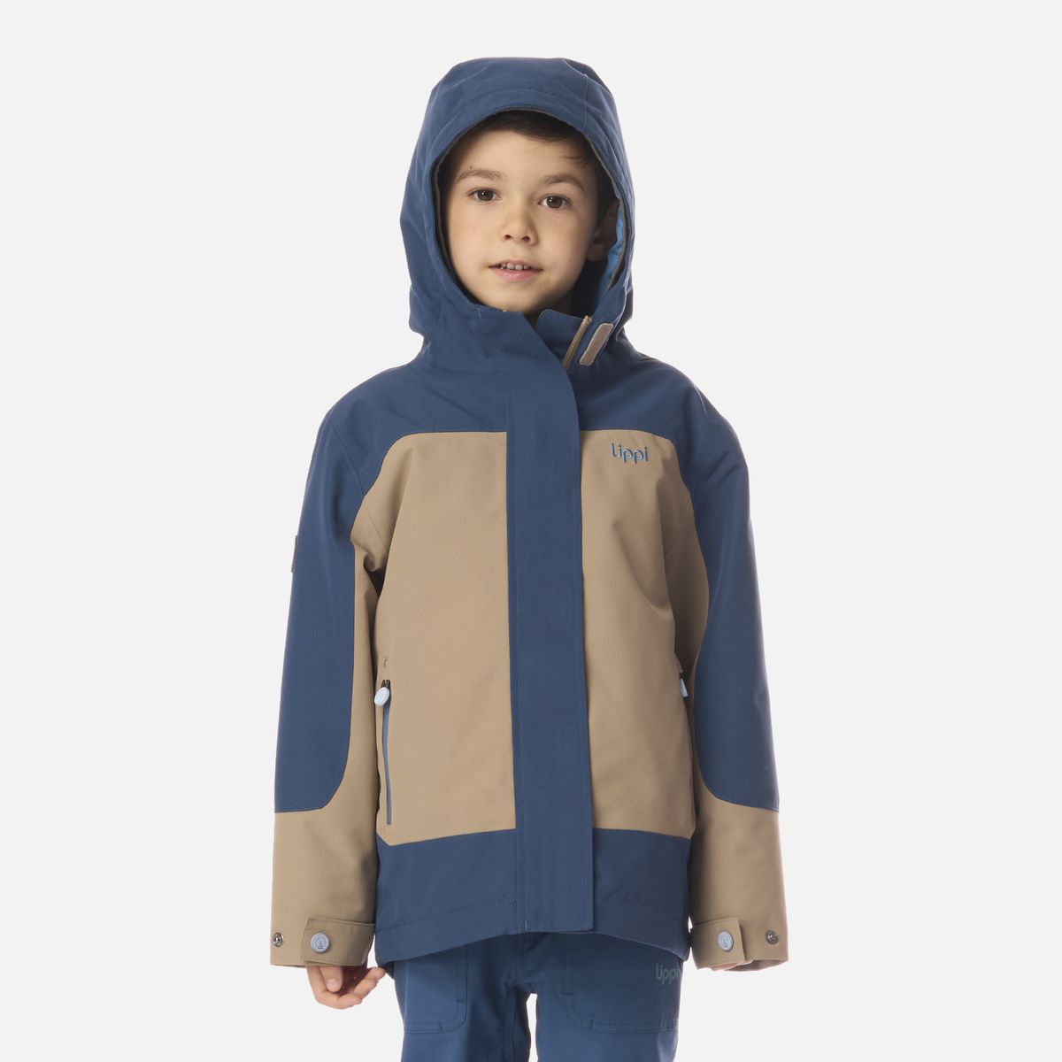 LIPPI - Chaqueta Niño Andes B-Dry Hoody Jacket Canela Lippi