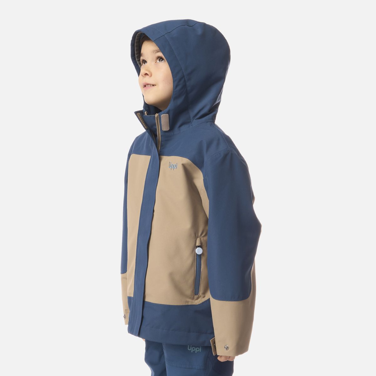 LIPPI - Chaqueta Niño Andes B-Dry Hoody Jacket Canela Lippi
