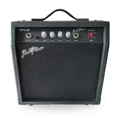 IBRAH - Amplificador Bajo Electrico Music 20w Rpa-20 Eq 3 Bandas + Boost