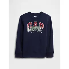 GAP - Polerón Niño Sin Gorro Azul