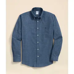 BROOKS BROTHERS - Camisa Hombre Ni Cotton Oxf Reg Azul