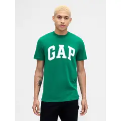 GAP - Polera Hombre Manga Corta Logo Verde