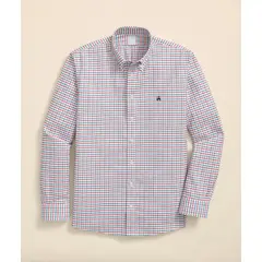 BROOKS BROTHERS - Camisa Hombre Ni Stripe Oxf Reg Blanco