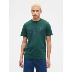 GAP - Polera Hombre Manga Corta Logo Verde