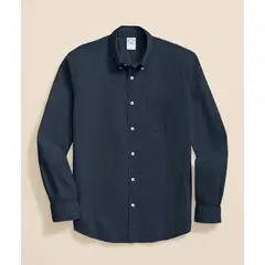 BROOKS BROTHERS - Camisa Hombre Ni Performance Solid Reg Azul