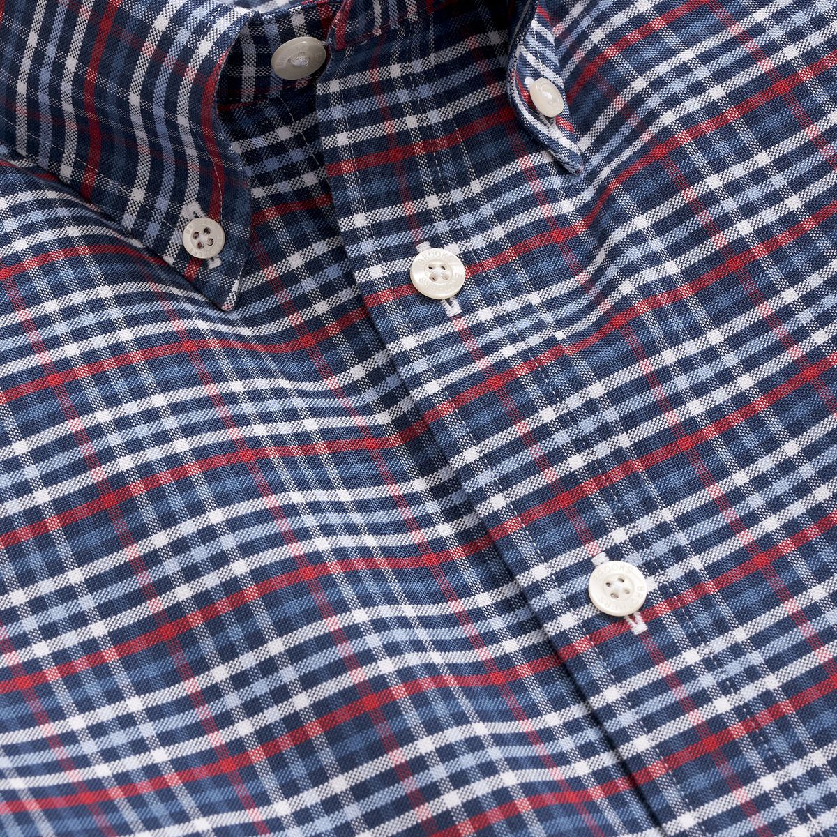 BROOKS BROTHERS - Camisa Hombre Ni Stripe Oxf Reg Azul Brooks Brothers