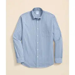 BROOKS BROTHERS - Camisa Hombre Ni Performance Striped Reg Azul