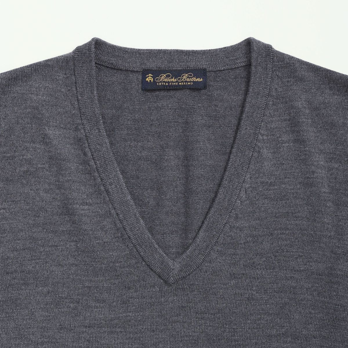 BROOKS BROTHERS - Sweater Vest Hombre Ultimate Merino Wool Gris Brooks Brothers