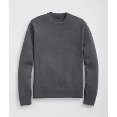 BROOKS BROTHERS - Sweater Hombre Ultimate Merino Wool Crewneck Gris