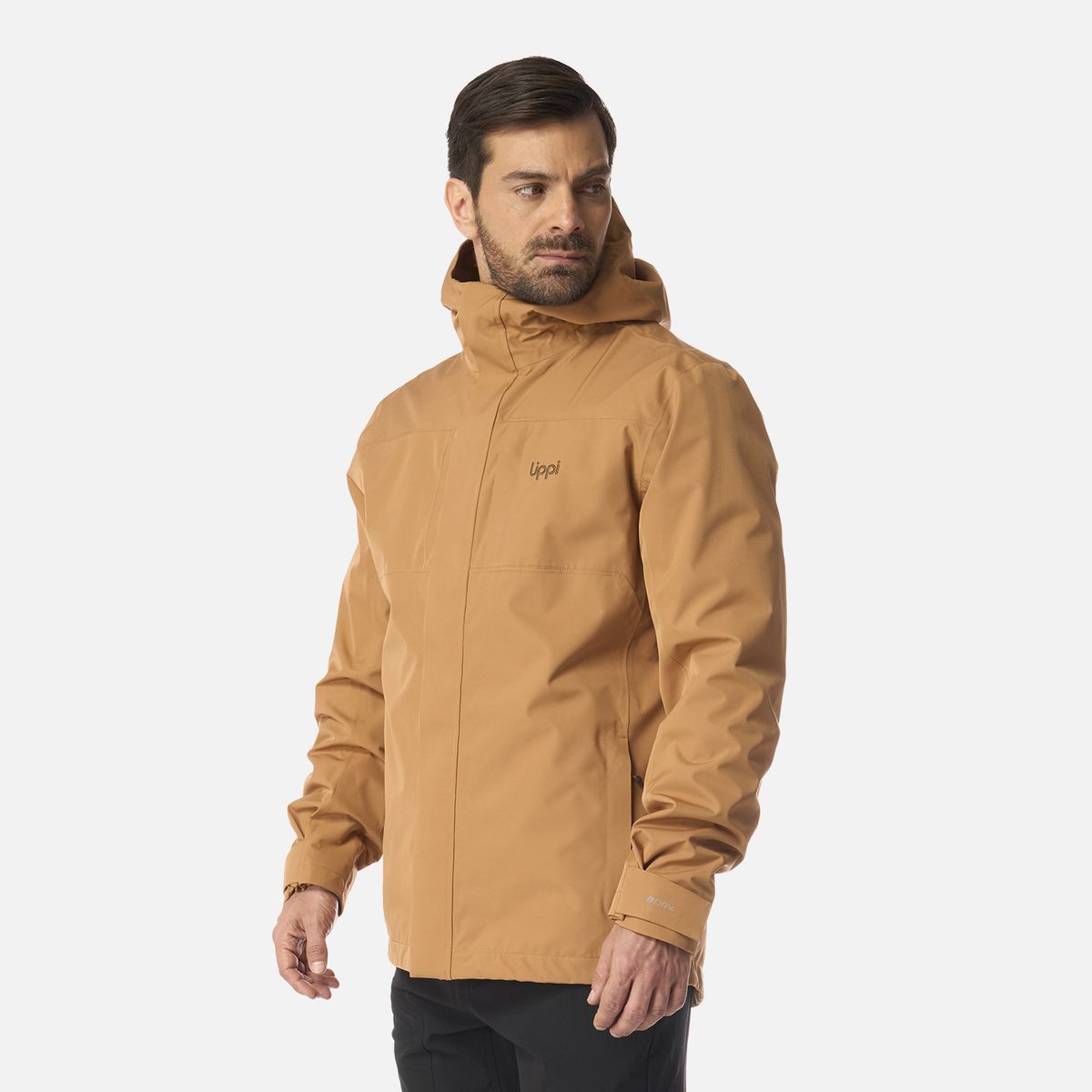 LIPPI - Chaqueta Hombre Tres Cruces Fusion-3 Hoody Jacket Cafe Claro Lippi