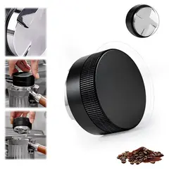 GENERICO - Tamper Y Distribuidor De Acero Inoxidable De Café Expreso