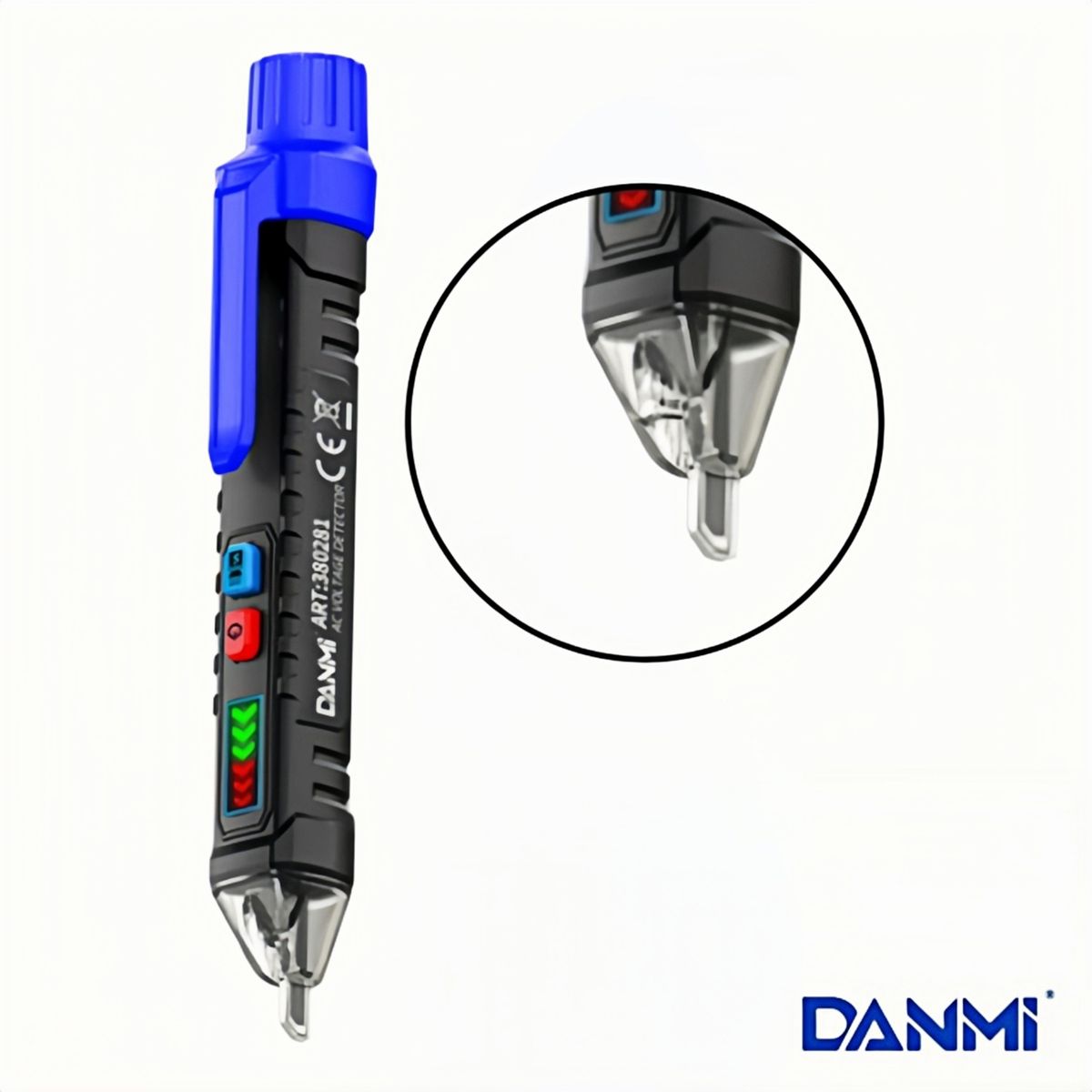 DANMI - Detector De Tension Sin Contacto Tipo Lapiz 12-1000v