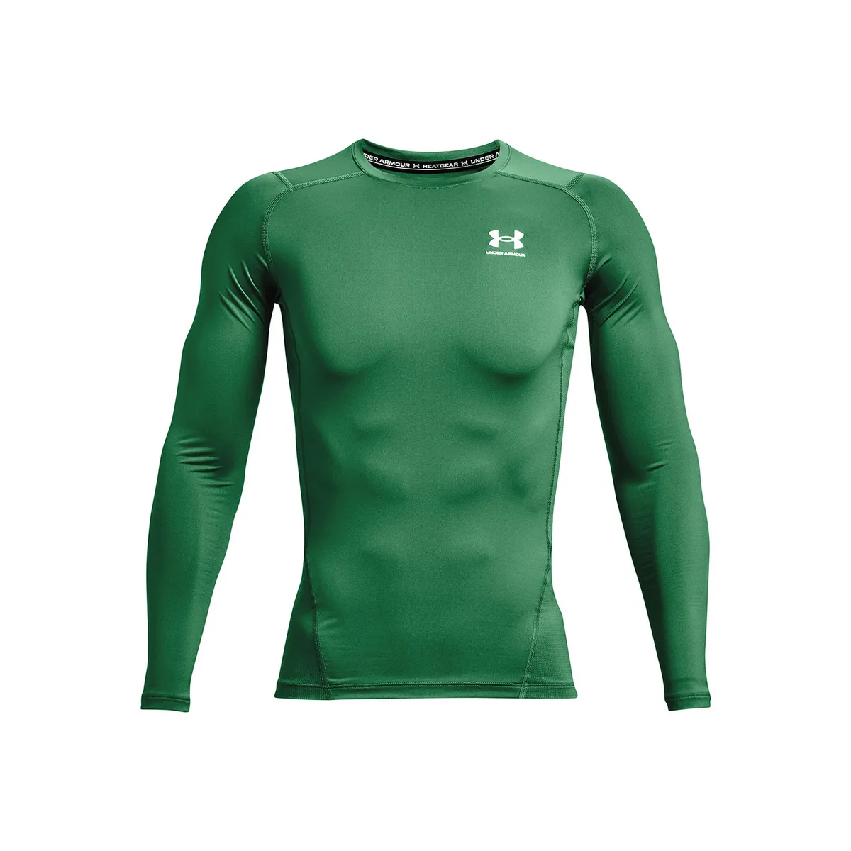 UNDER ARMOUR - Primera Capa Superior Hombre Heatgear Armour Comp Verde UNDER ARMOUR