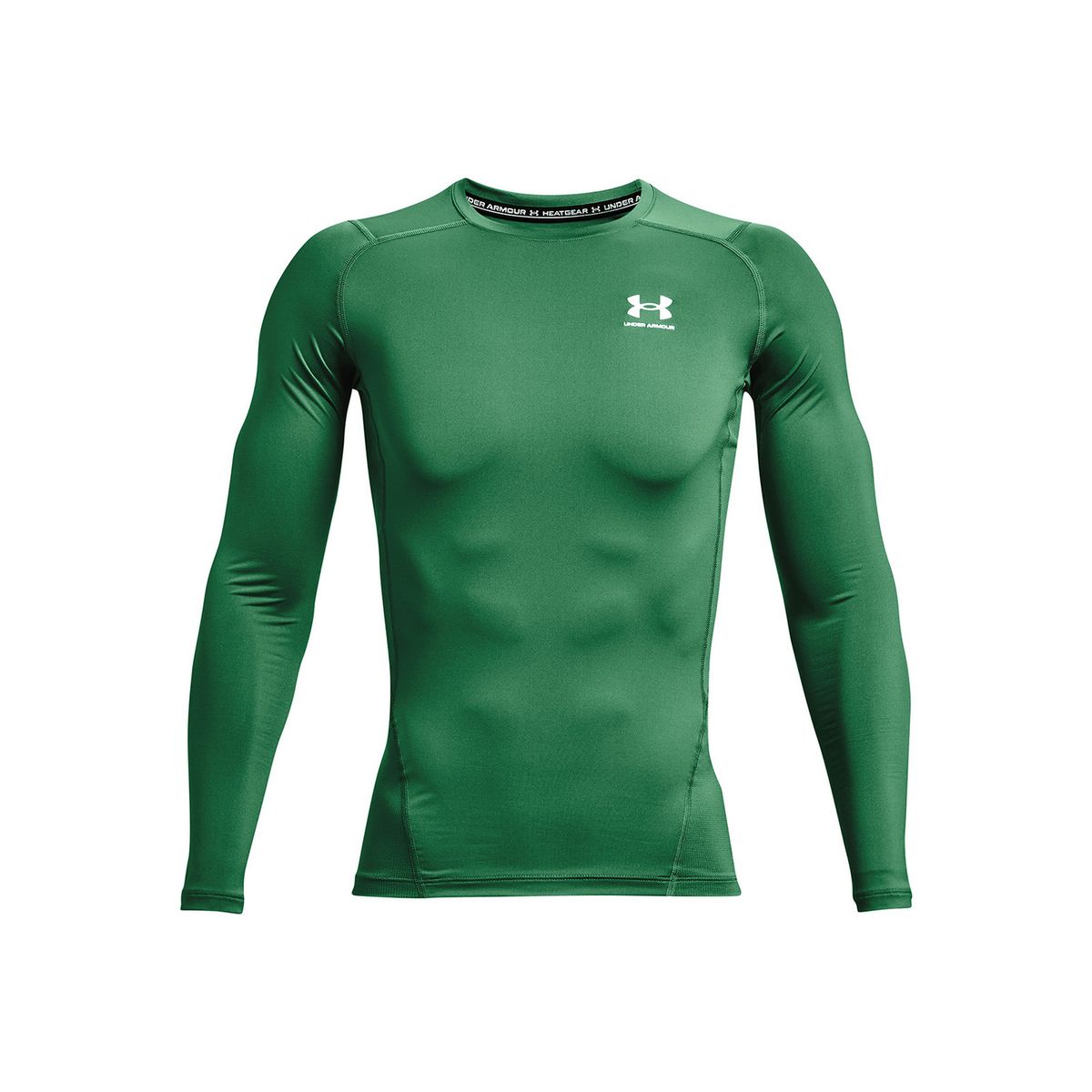 UNDER ARMOUR - Primera Capa Superior Hombre Heatgear Armour Comp Verde UNDER ARMOUR