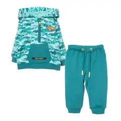 PILLIN - Buzo Verde Niño PVD525-26VER