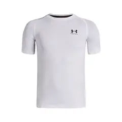UNDER ARMOUR - Primera Capa Superior Niño Hg Armour Ss Blanco