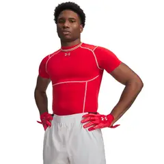 UNDER ARMOUR - Primera Capa Superior Hombre Hg Elite Comp Ss Roja