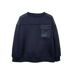 PILLIN - Polerón Gris Niño PVD522-26MAR