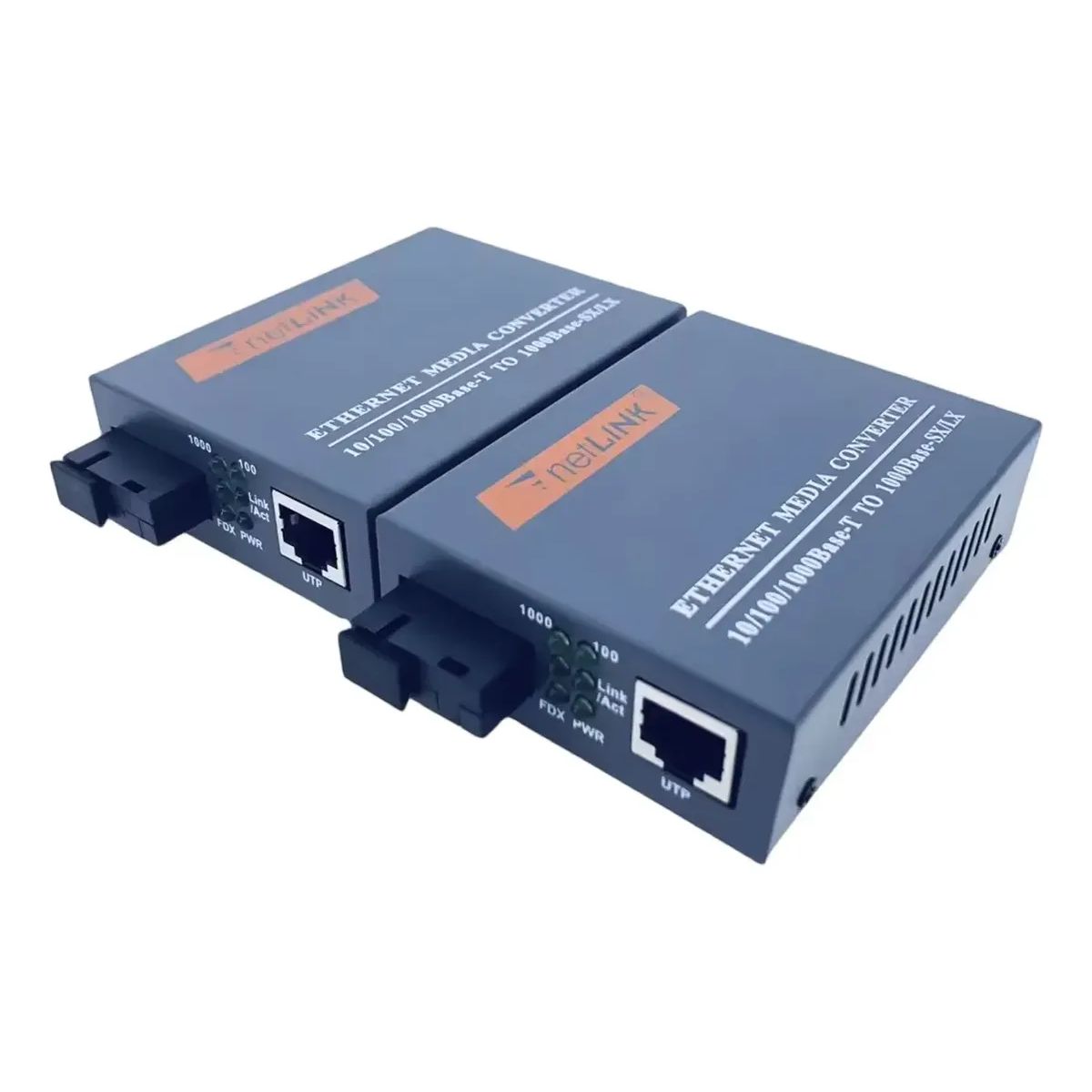 GENERICO - Convertidores Fibra Óptica Gigabit 101001000 Ethernet