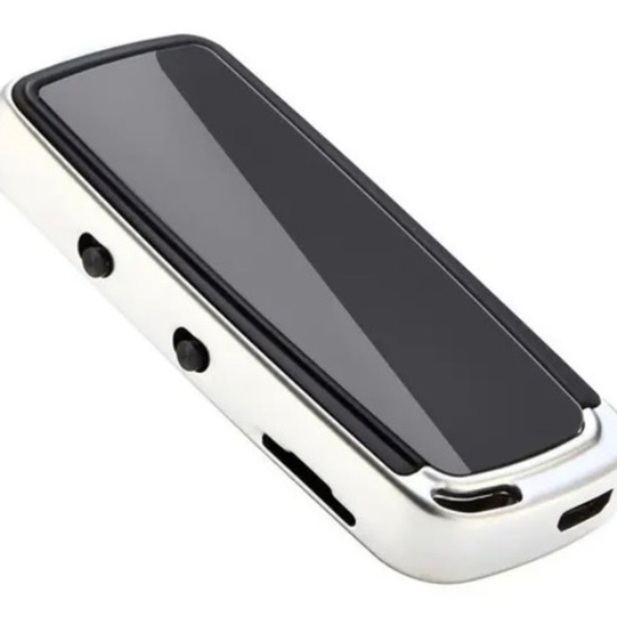 GENERICO - Grabador De Voz Digital Camara Portátil Mp3 Llavero Lcd Negro - 240135 240143