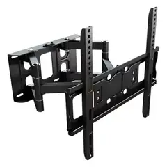 GENERICO - Soporte Tv Doble Brazo 32 A 85 Inclinacion Regulación 50kg Negro
