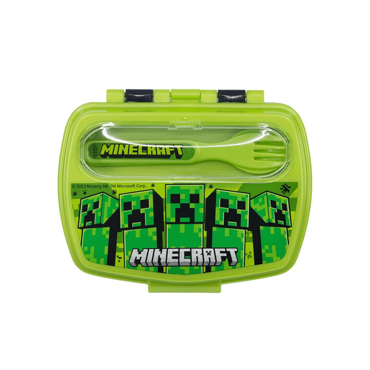 MINECRAFT - Portasandwich Multicompartimento + Cubiertos Minecraft
