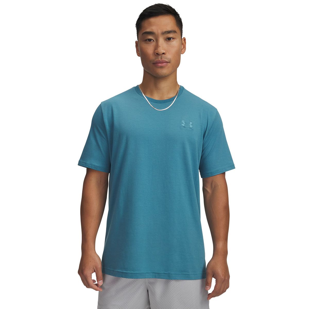 UNDER ARMOUR - Polera M/C Hombre Icon Azul UNDER ARMOUR
