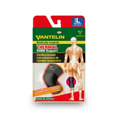 VANTELIN - Rodillera Thermal L Negra