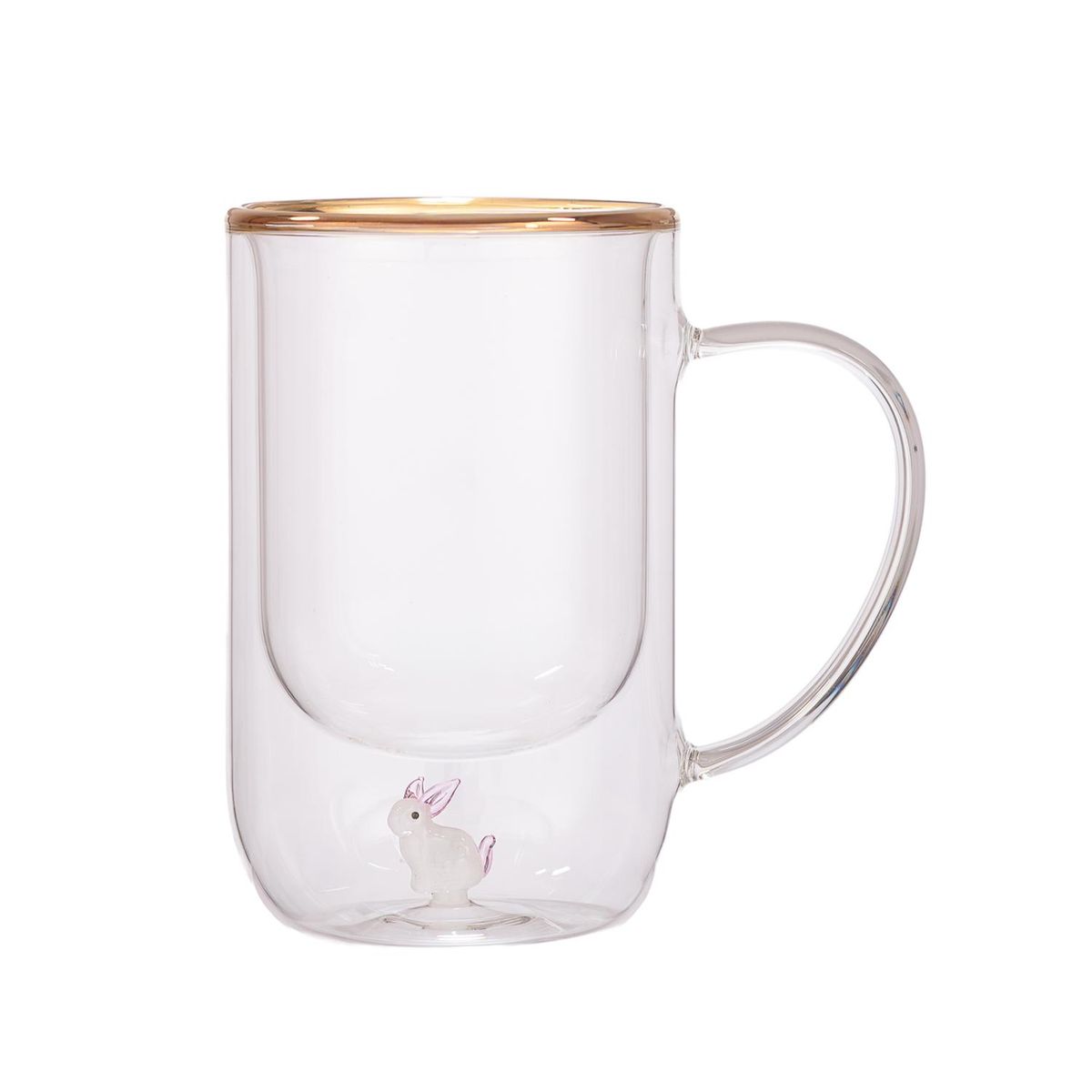 ADAGIO TEAS - Taza Doble Vidrio Rabbit 250 ml