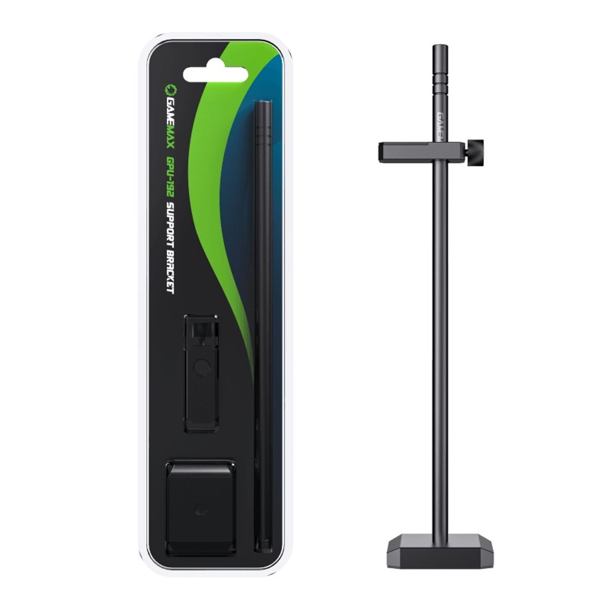 GAMEMAX - Soporte para Tarjeta Gráfica GameMax GPU-192 Negro
