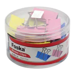 FOSKA - Clips de carpeta colores 51 mm 801-1D