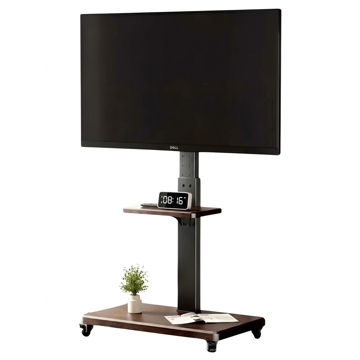 GENERICO - Soporte móvil tipo pedestal para TV