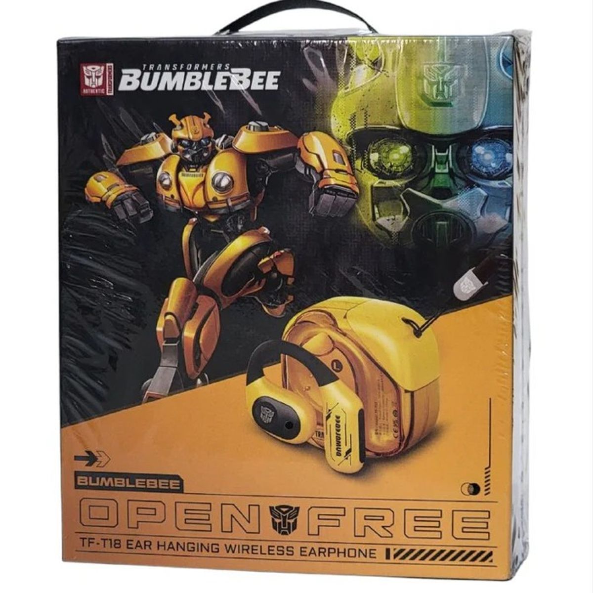 TRANSFORMERS - AUDIFONOS INALAMBRICOS - TRASNFORMER - TF-T18 BUMBLEBEE
