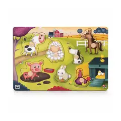 EUREKAKIDS - Puzzle Musical Animales de la Granja Eureka Kids