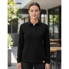 T-WORLD - Polera Pique Mujer Manga Larga