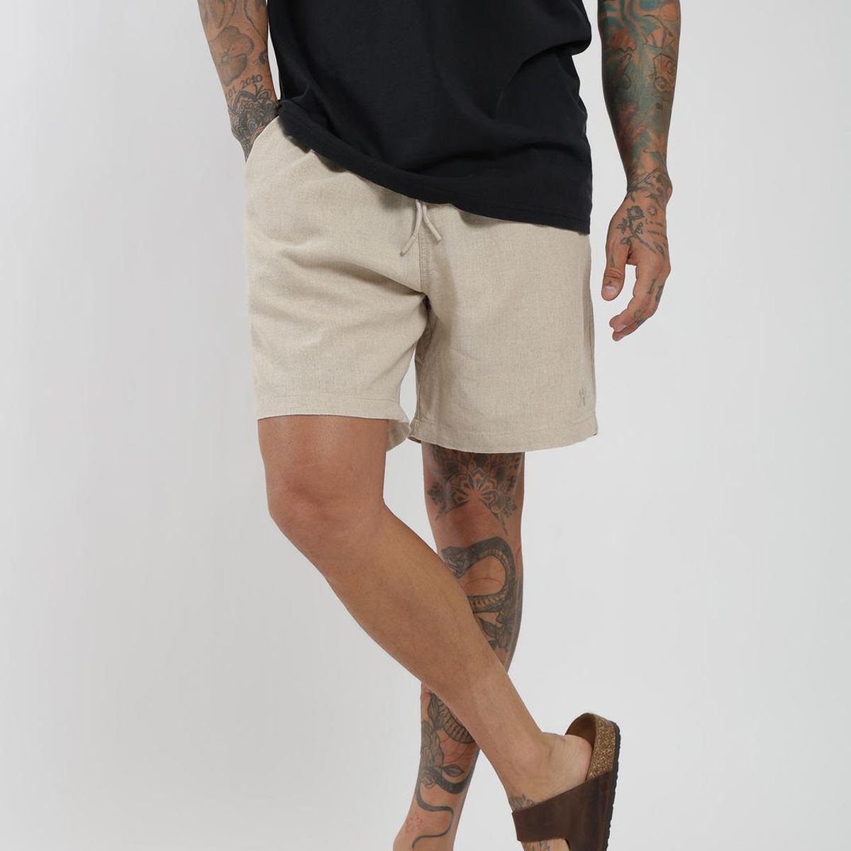 KAYA UNITE - Short Clásico Lino Hombre
