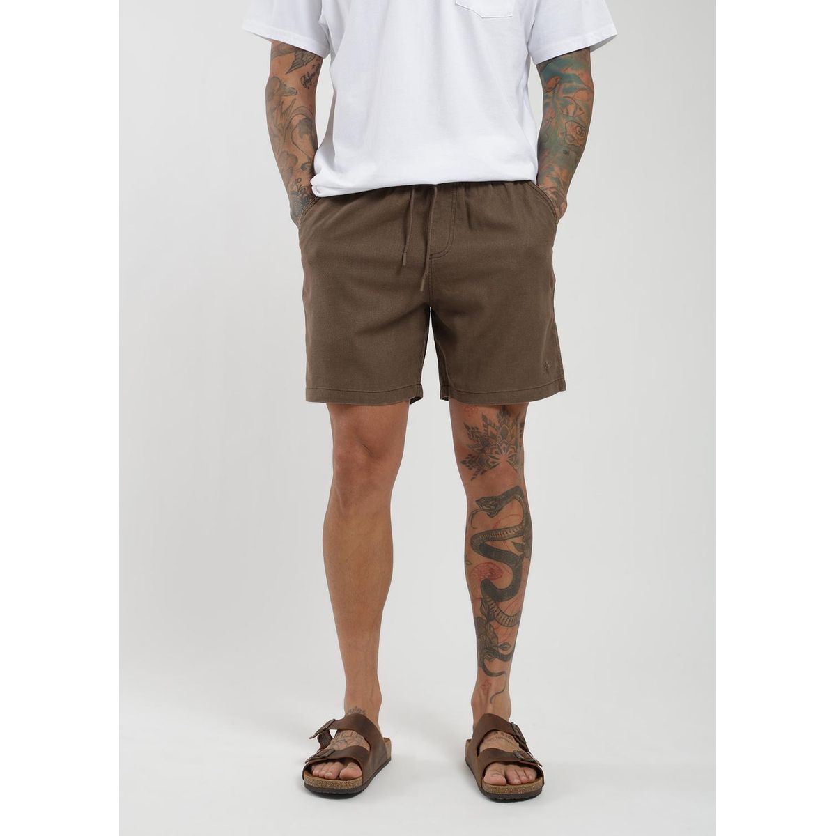 KAYA UNITE - Short Clásico Lino Hombre