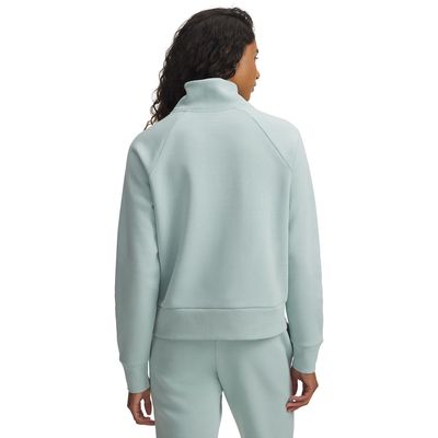 Imagen 2 del producto Poleron Mujer Rival Fleece Medio Zip Azul