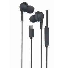 MOTOMO - Audifono Con Cable Usb-c Manos Libre Control Volumen Negro