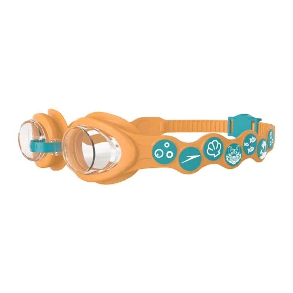 SPEEDO - Lentes Natación Junior Speedo Squad Spot Naranjo