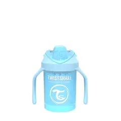 TWISTSHAKE - Vaso Anti Derrame Mini Cup 230 ml Celeste