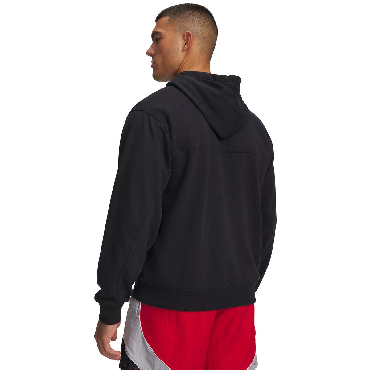 UNDER ARMOUR - Poleron Hombre Rival Lightweight Hoodie Negro UNDER ARMOUR