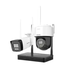 HIKVISION - KIT NVS + Camara + PT 2MP WiFi IR30M NKS422W03H