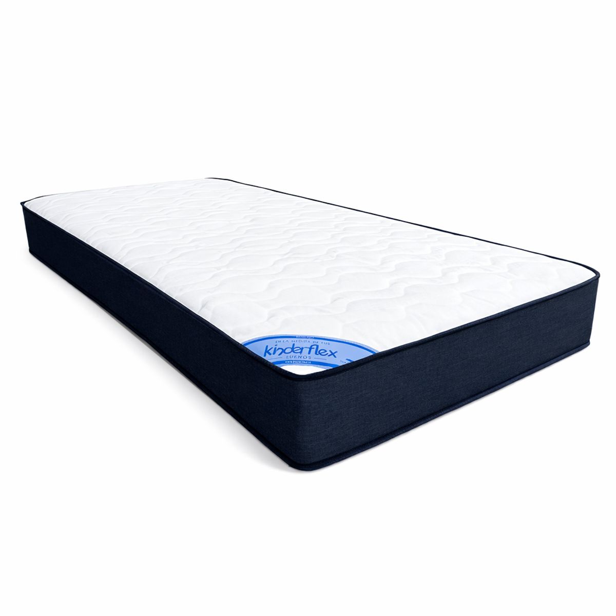 KINDERFLEX - Colchón Resortes 1 Plaza 20 Cm One Side